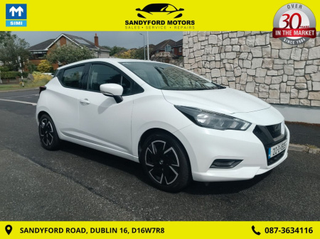 2021 Nissan Micra 1.0 SV MY21 4DR €11,950