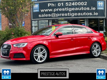 2017 Audi A3 1.4 TFSI S-LINE AUTO SALOON  *CAR ID 41* €22,950