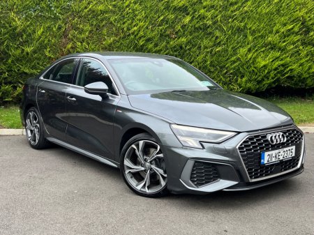 2021 Audi A3 2021 S LINE 30 2.0 TDI 120BHP 4DR SALOON