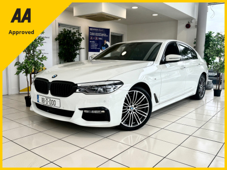 2018 BMW 5 Series MSPORT G30 DIESEL AUTO / HEADS-UP DISPLAY / MEMORY SEATS / 360 CAMERAS / ELECTRIC SEATS / 68,00KM €29,900