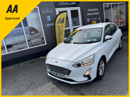 2019 Ford Focus 1.0 T ZETEC 125BHP 5DR..NEW NCT..12 MONTH WARRANTY €14,950