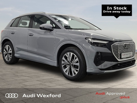 2025 Audi Q4 e-tron Audi Q4 Sport 45 e-tron kW €540p/m *AVAILABLE FOR IMMEDIATE DELIVERY* SEAI GRANT QUALIFYING