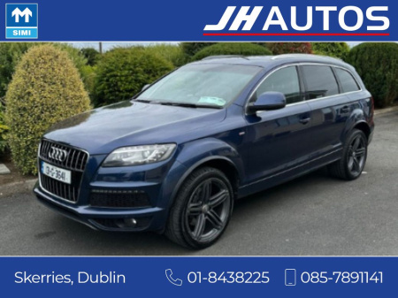 2013 Audi Q7 3.0tdi S Line + Quattro 242HP €16,450