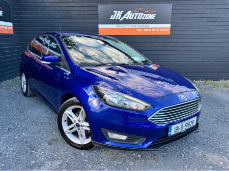 2018 Ford Focus 1.0 ZETEC EDITION 125PS 5DR T €13,995