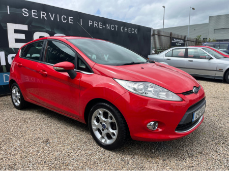 2012 Ford Fiesta 1.25 ZETEC 82PS 5DR ARGENTO, NEW NCT 03/2026, NEW TIMING BELT AND WATER PUMP €5,995