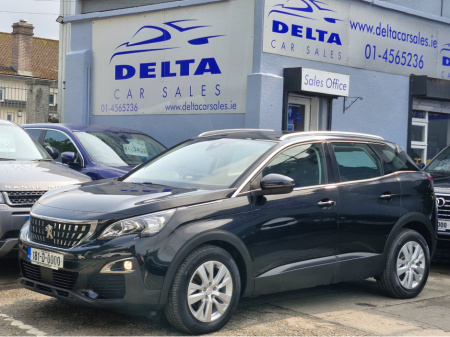 2018 Peugeot 3008 ACTIVE 1.2 PETROL 130BHP NCT 06/27 FINANCE AVAILABLE @ €72 PER WEEK TOUCH SCREEN MEDIA/ ANDROID AUTO/ APPLE CAR PLAY/ HISTORY CHECKED €15,900