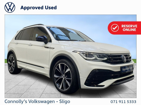 2022 Volkswagen Tiguan RLINE 2.0TDI 150HP €41,945