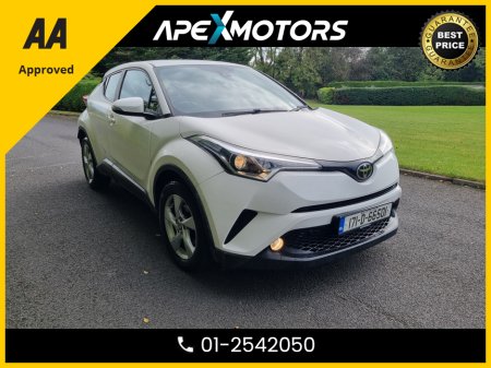 2017 Toyota C-HR FINANCE ARRANGED * ICON 115BHP 5DR * NEW NCT SEPT-27 * LOW LOW KMS * TOP-SPEC 1.2T ICON 5dr SUV * 4-STAMPS SERVICE HISTORY * AA APPROVED * 101 SAFETY CHECKLIST * IMMACULATE * HEATED SEATS * COLOUR REV