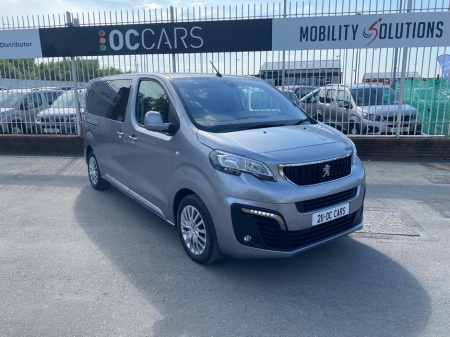2021 Peugeot Traveller Upfront wheelchair passenger