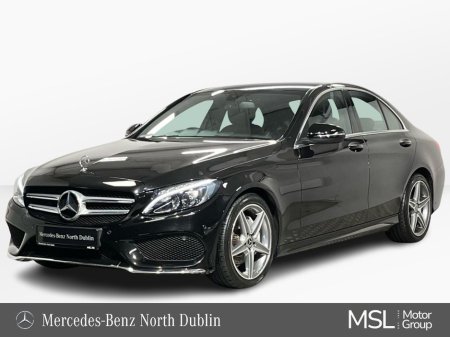 2018 Mercedes-Benz C Class 220d AMG - 18 Inch Alloys - Reversing Camera - Sat Nav - Climate Control - Cruise Control - Heated Seats - Auto Lights/Wipers €29,950