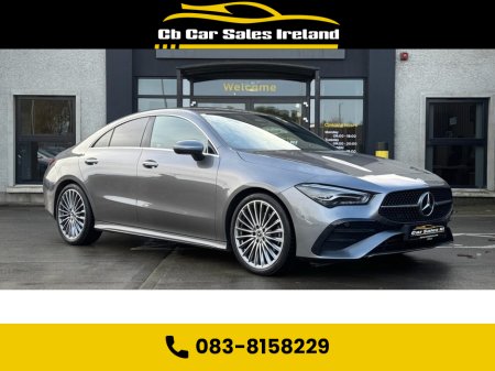 2024 Mercedes-Benz CLA Class 2.0 CLA220d AMG Line (Premium) Coupe 4dr Diesel 8G-DCT Euro 6 (s/s) (190 ps) 1 OWNER + AMBIENT INTERIOR LIGHTING + VIRTUAL COCKPIT