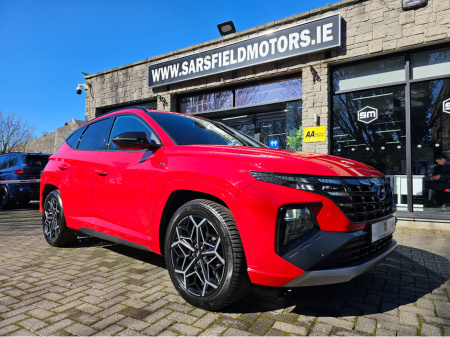 2022 Hyundai Tucson 1.6 T-GDI N LINE4WD AUTO. MEGA SPEC. FINANCE ARRANGED. SIMI. AA APPROVED. €25,999