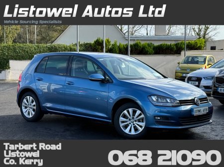 2016 Volkswagen Golf COMFORTLINE 1.2 AUTOMATIC * REAR VIEW CAMERA, AUTO LIGHTS, ADAPTIVE CRUISE CONTROL, POWERED FOLDING HEATED MIRRORS, LUMBAR SUPPORT, 2 KEYS, TOUCH SCREEN RADIO, MULTIFUNCTION STEERING WHEEL* €15,950