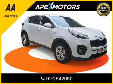 2016 Kia Sportage FINANCE ARRANGED * NEW MODEL * DIESEL CRDI ISG 5Dr SUV * NEW NCT OCT-27 * IMMACULATE * AA APPROVED * 101 SAFETY CHECKLIST * LOW DIESEL MILES * CRUISE CONTROL * 2-KEYS * LOW TAX * 12-MONTH ROADSIDE ASS