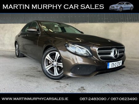 2017 Mercedes-Benz E Class E200 D AVANTGARDE AUTO