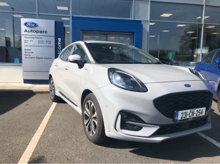 2023 Ford Puma ST LINE 5DR 1.0T 125 MHEV **Reduced Price €29,950***Manufacturers Warranty until 18/01/2028 or 100,000 KMS* *Taxed until12/23* €26,950