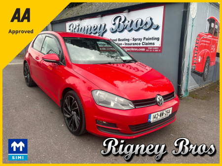 2014 Volkswagen Golf COMFORTLINE 1.6 TDI MANUAL 5SPEED 105HP 3DR €8,900