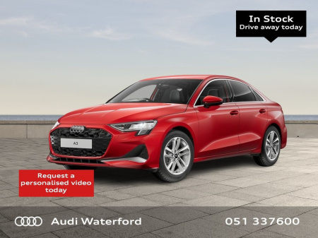 2025 Audi A3 Saloon 35 TDI 150HP S-T SE PCP from €527 per month