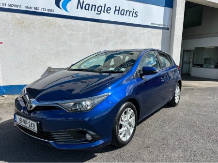2018 Toyota Auris 1.4 D-4D. FINANCE AVAILABLE. TRADE IN WELCOME. www.nangleharris.ie. ALL CARS CHECKED WITH MOTORCHECK.IE CALL 01 5620011