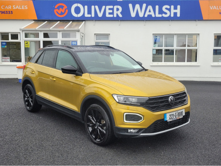 2022 Volkswagen T-Roc 2.0 D Auto Black Pack Edition. **DUE INTO STOCK** €30,900