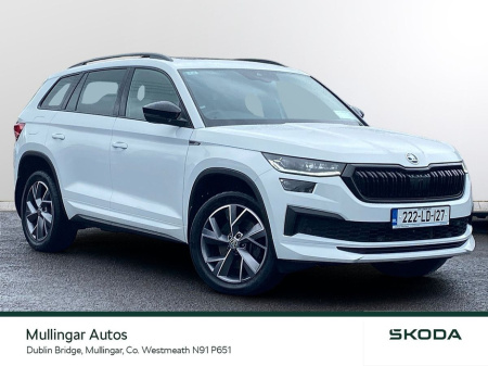 2022 Skoda Kodiaq SportLine 2.0 TDI 150HP DSG 7 Seat €49,950
