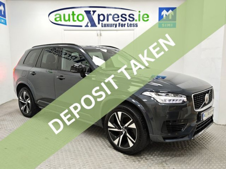 2019 Volvo XC90 2.0 T8 Twin Engine 390 R-Design Geartronic AWD 7 Seater Automatic, Reversing camera €47,995
