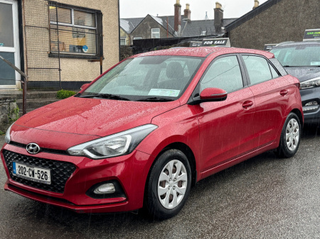 2020 Hyundai i20 very low mileage €14,200