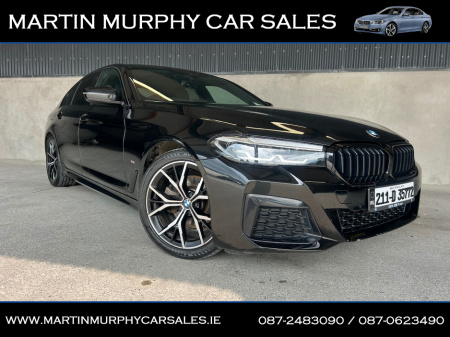 2021 BMW 5 Series 520D G30 M SPORT MHEV 190 BHP €37,950