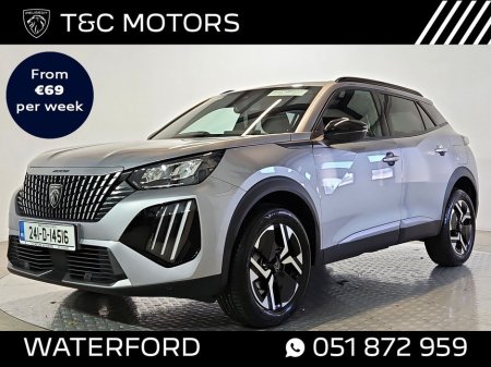 2024 Peugeot 2008 2008 Allure 130BHP - Front + Rear Parking Sensors & Rear Camera, Bluetooth with Apple Carplay/Android Auto, Privacy Glass, Cruise Control
