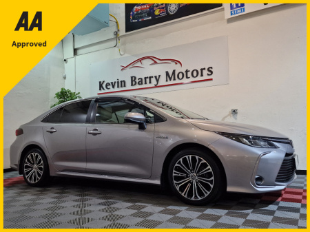 2021 Toyota Corolla 1.8 HYBRID LUNA SPORT AUTOMATIC **ORIGINAL IRISH CAR / ACTIVE RADAR CRUISE CONTROL / HEATED FRONT & REAR SEATS / SAT NAV / REVERSE CAMERA / REAR SUN PROTECTION GLASS / FULL SERVICE RECORD** €23,900