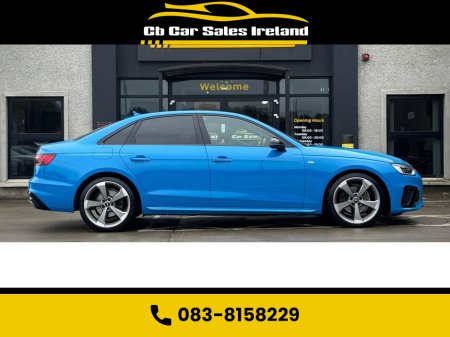 2020 Audi A4 2.0 TFSI 40 Black Edition Saloon 4dr Petrol S Tronic Euro 6 (s/s) (190 ps) VIRTUAL COCKPIT + TURBO BLUE + REVERSE CAM + HEATED SEATS €34,700