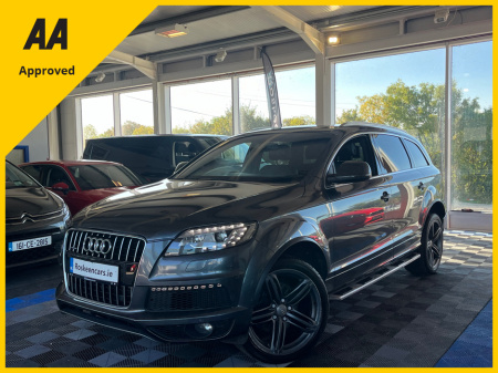 2013 Audi Q7 S LINE + TDI QUATTRO ( Two Seat Commercial )
