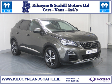 2018 Peugeot 3008 ALLURE BLUEHDI *Finance Available + Reverse Camera + Air Con + Bluetooth*