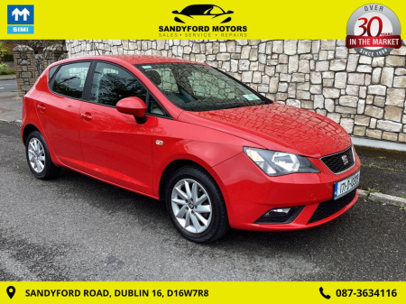2017 SEAT Ibiza 5D 1.0mpi 75HP SE St/sp 4DR €10,450