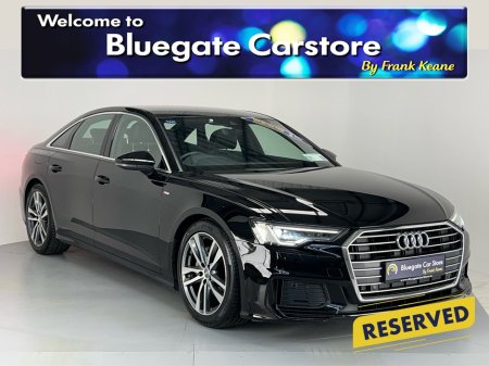 2020 Audi A6 LIMOUSINE 2.0 TDI 204BHP S-TRONIC S LINE**FRONT HEATED SEATS**HALF ALCANTARA HALF LEATHER INTERIOR**TOUCH SCREEN MEDIA DISPLAY**PARKING SENSORS**APPLE CARPLAY**DUAL CLIMATE CONTROL**KEYLESS START**