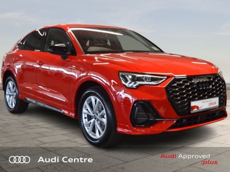 2025 Audi Q3 Sportback S-line 35 TDI 150 S-T Price new was €58,387
