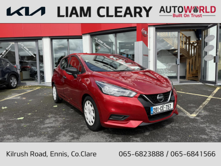 2020 Nissan Micra 1.0 XE CVT 195 4DR AUTO