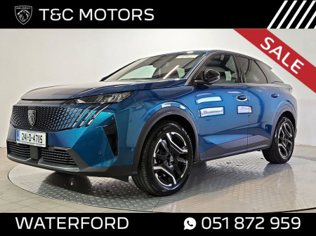 2024 Peugeot 3008 73kWH 210BHP Allure 527KM Range