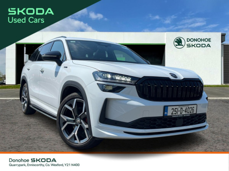 2025 Skoda Kodiaq SPORTLINE 2.0TDI 190HP 4X4 AUTO -USED CAR SALE NOW LIVE - SAVE THOUSANDS €71,995