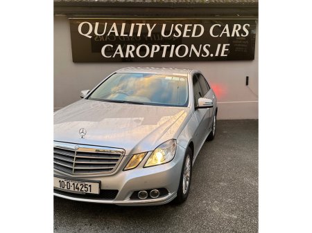 2010 Mercedes-Benz E Class 200 CDI BLUE EFFICIENCY ELEGANCE 4DR A AUTO €6,750