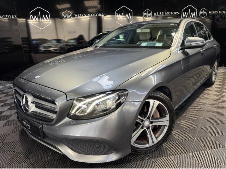 2016 Mercedes-Benz E Class 220 D AVANTGARDE 4DR AUTO