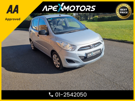 2014 Hyundai i10 FINANCE ARRANGED * 1.2 CLASSIC 85BHP 5DR * NEW NCT MAR-26 * LOW LOW KMs * 2-KEYS * IMMACULATE * AA APPROVED * 101 SAFETY CHECKLIST * LOW TAX * 12-MONTH ROADSIDE ASSIST * STAMPED SERVICE HISTORY €7,449