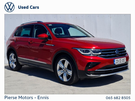 2023 Volkswagen Tiguan 2.0 TDI 150HP Elegance - Factory Folding Hitch