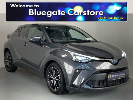 2020 Toyota C-HR 1.8 EXCEL 120BHP HEV**Semi Digital Dash**Touchscreen Media**Bluetooth Connection**Black Leather Interior**Heated Seats**Park Assist**Multifunctional Heated Steering Wheel**Electric Handbrake**Isofix** €22,995