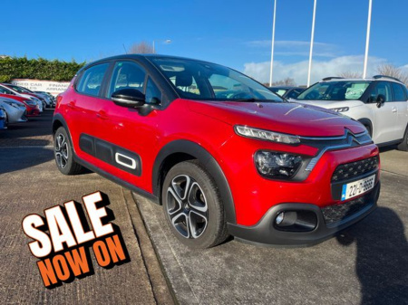 2022 Citroen C3 Flair Puretech 1.2 petrol 5DR *REVERSING CAMERA & CRUISE* €14,990