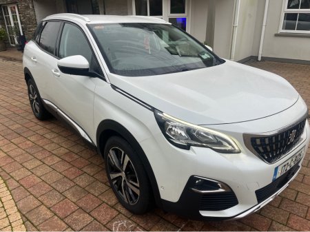 2017 Peugeot 3008 1.6 HDI BLUE ALLURE 120BHP 5DR €13,950