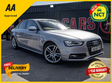 2015 Audi A4 152 Audi A4 2.0tdi/Irish/New NCT/1yr warranty