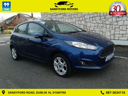 2014 Ford Fiesta MCA Zetec 1.0 65PS M5 4DR