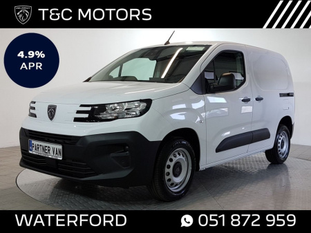 2025 Peugeot Partner All NEW PARTNER *IN STOCK NOW* Pro Plus 1.5 Diesel Price is excluding VAT €24,150