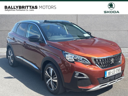 2018 Peugeot 3008 1.6 BlueHDi 120bhp Allure €17,950
